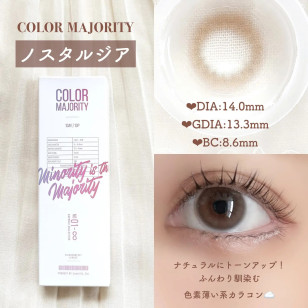 COLOR MAJORITY 1Day Nostalgia カラーマジョリティー ノスタルジア 